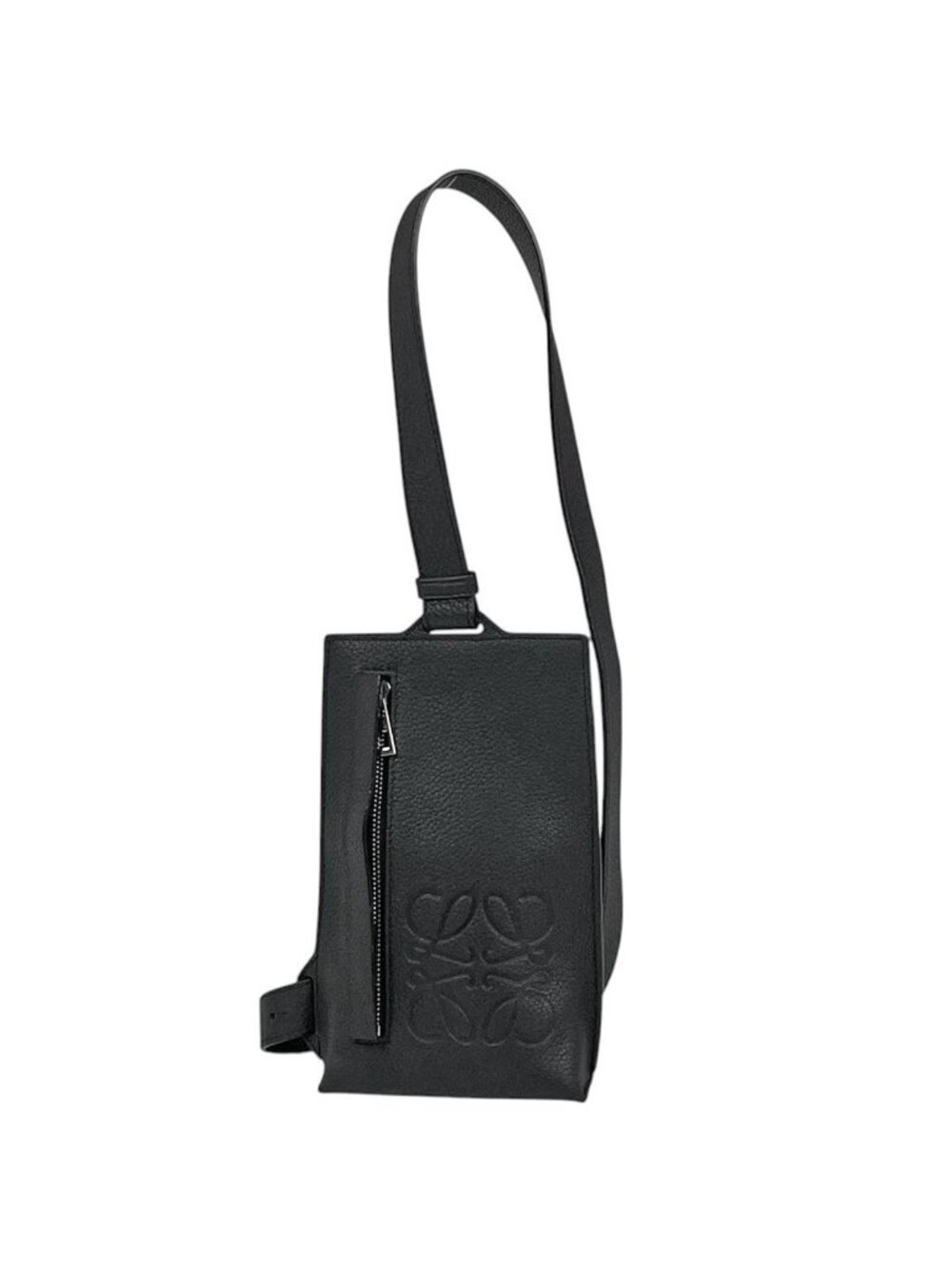Loewe Belt Bag Anagram Leather Black